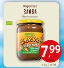 Samba Haselnussmus Angebote von Rapunzel bei Erdkorn Biomarkt Hannover für 7,99 €