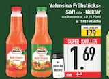 Frühstücks-Saft von Valensina im aktuellen EDEKA Prospekt für 1,69 €