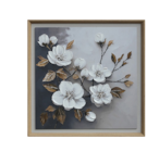 Toile peinte fleurs chloé dans le catalogue Maxi Bazar