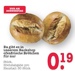 Aktuelles Ofenfrische Brötchen Angebot bei E center in Mannheim ab 0,19 €