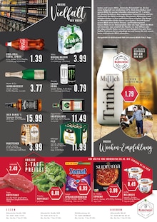 Cola im aktuellen EDEKA Prospekt (Bochum) Cola im EDEKA Prospekt "Aktuelle Angebote" mit 8 Seiten (Bochum)