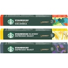 SUR TOUTES LES CAPSULES X10 - STARBUCKS BY NESPRESSO - Carrefour Market à Vitry-sur-Seine SUR TOUTES LES CAPSULES X10 - STARBUCKS BY NESPRESSO en promo chez Carrefour Market Vitry-sur-Seine