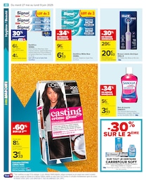 Prix et réduction Oral-B dans le prospectus Carrefour en cours Offre Oral-B dans le catalogue Carrefour du moment à la page 50