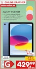 11" iPad 2025 Angebote von Apple bei Netto Marken-Discount Neuss für 429,99 €