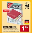 Kartonregister im Angebot bei Marktkauf in Reutlingen Kartonregister Angebote von EDEKA bei Marktkauf Reutlingen für 1,99 €