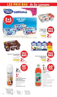Promotion Semoule dans le prospectus Super U, valable du 30/06/2026 au 12/07/2026 Promo Semoule dans le catalogue Super U du moment à la page 16