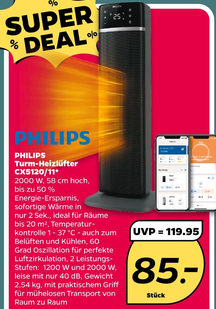 Turm-Heizlüfter CX5120/11