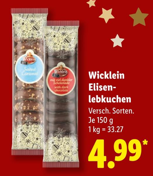 Elisenlebkuchen with dark chocolate