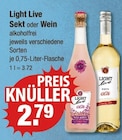 Sekt oder Wein von Light Live im aktuellen V-Markt Prospekt für 2,79 €