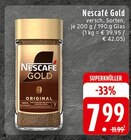 Gold im Angebot bei EDEKA in Gummersbach Gold Angebote von Nescafé bei EDEKA Gummersbach für 7,99 €