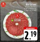 Bio-Salami Angebote von Wiltmann bei EDEKA Wuppertal für 2,19 €