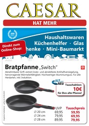 Aktueller CAESAR weitere Geschäfte Prospekt für Bremen 21.05.2023 - 04.06.2023 CAESAR Prospekt für Bremen mit 8 Seiten