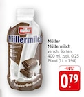 Müllermilch Angebote von Müller bei EDEKA Offenburg für 0,79 €