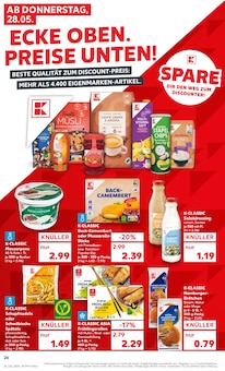 Wecker im aktuellen Kaufland Prospekt (Essen) Wecker im Kaufland Prospekt "Hier bin ich richtig" mit 64 Seiten (Essen)