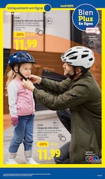 Prix et réduction Casque vélo enfant dans le prospectus Lidl en cours Offre Casque vélo enfant dans le catalogue Lidl du moment à la page 79