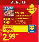 Steinofen Pizza im Angebot bei Lidl in Kempen Steinofen Pizza Angebote von WAGNER bei Lidl Kempen für 2,99 €