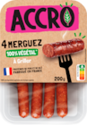 MERGUEZ VÉGÉTALES ACCRO - ACCRO en promo chez Auchan Hypermarché MERGUEZ VÉGÉTALES ACCRO - ACCRO dans le catalogue Auchan Hypermarché