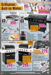 Hornbach Grill im Prospekt 