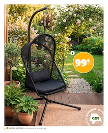 Prix et réduction Fauteuil dans le prospectus Gifi en cours Offre Fauteuil dans le catalogue Gifi du moment à la page 12