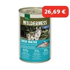 REAL NATURE WILDERNESS Nourriture humide Chien Adulte Fresh Water au hareng, saumon et canard 6x400 g dans le catalogue Maxi Zoo