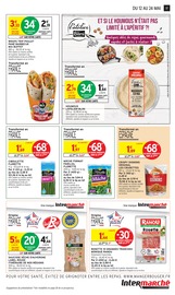 Promos Salade verte dans le catalogue "34% EN AVANTAGE CARTE" de Intermarché Super à la page 17