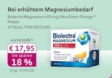 mea - meine apotheke - Magnesium 400 mg Ultra Direct Orange Pellets Angebot im Prospekt Magnesium 400 mg Ultra Direct Orange Pellets bei mea - meine apotheke im Prospekt "" für 17,95 €
