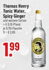 Trinkgut Cham - Tonic Water Angebot im Prospekt Tonic Water bei Trinkgut im Cham Prospekt für 1,99 €