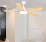 Ventilateur de plafond avec éclairage LED Marga 40 W, en métal et plastique, Ø 92 cm - Castorama à La Rochelle Ventilateur de plafond avec éclairage LED Marga 40 W, en métal et plastique, Ø 92 cm en promo chez Castorama La Rochelle à 79,90 €