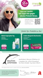 mea - meine apotheke Prospekt für Düsseldorf: "Unsere Mai-Angebote", 4 Seiten, 01.05.2026 - 31.05.2026