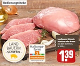 Schnitzel im Angebot bei REWE in Fellbach Schnitzel Angebote von Landbauern Schwein bei REWE Fellbach für 1,39 €