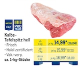 Aktuelles Kalbs-Tafelspitz Angebot bei METRO in Essen ab 16,04 €