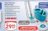 Clean Twist Disc Mop-Set Ergo im Angebot bei GLOBUS in Bensheim Clean Twist Disc Mop-Set Ergo Angebote von Leifheit bei GLOBUS Bensheim für 4,99 €
