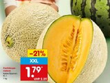 Cantaloupe-melone im Netto Marken-Discount Prospekt Cantaloupe-melone von im aktuellen Netto Marken-Discount Prospekt für 1,79 €