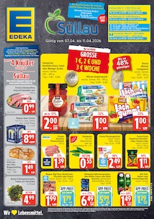 EDEKA Bargteheide Prospekt der aktuellen Woche, gültig von 07.04.2026 bis 11.04.2026 Aktueller EDEKA Bargteheide Prospekt "Top Angebote" mit 25 Seiten
