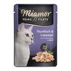 Miamor Feine Filet Thunfisch & Calamares 100 g im Angebot bei Zookauf in Hemer Miamor Feine Filet Thunfisch & Calamares 100 g Angebote von Miamor bei Zookauf Hemer für 0,99 €