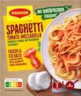 Fix Spaghetti Tomate-Mozzarella im Angebot bei REWE in Augsburg Fix Spaghetti Tomate-Mozzarella Angebote von Maggi bei REWE Augsburg für 0,49 €