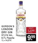 London Dry Gin im Angebot bei EDEKA in Bottrop London Dry Gin Angebote von GORDON’S bei EDEKA Bottrop für 9,99 €