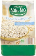 Flocons d’avoine complète Bio - Aldi à Guyancourt Flocons d’avoine complète Bio en promo chez Aldi Guyancourt à 1,45 €