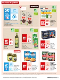 Offre Huile d'olive bio dans le catalogue Auchan Supermarché du moment à la page 24