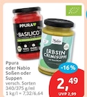 Basilico Tomatensauce von PPURA für 2,49 € bei budni im Angebot Basilico Tomatensauce von PPURA im aktuellen budni Prospekt