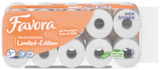 Toilettenpapier Limited Edition von Favora für 5,99 € bei budni im Angebot Toilettenpapier Limited Edition von Favora im aktuellen budni Prospekt