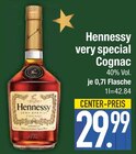 Very Special Cognac Angebote von Hennessy bei EDEKA Augsburg für 29,99 €