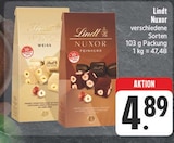 Nuxor Weiss im Angebot bei EDEKA in Gera Nuxor Weiss Angebote von Lindt bei EDEKA Gera für 4,89 €