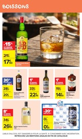 Promos Whisky dans le catalogue "Carrefour market" de Carrefour Market Whisky en promo dans le catalogue Carrefour Market à la page 38