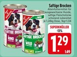 Wild im EDEKA Prospekt Saftige Brocken Rind im aktuellen EDEKA Prospekt für 1,29 €