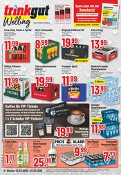 Aktueller Trinkgut Prospekt mit Cola, "Aktuelle Angebote", Seite 1