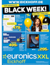 Aktueller EURONICS Prospekt, "BLACK WEEK!", mit Angeboten der Woche, gültig von 24.11.2024 bis 24.11.2024