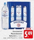 Mineralwasser Naturell Angebote von Gerolsteiner bei E center Esslingen für 5,49 €