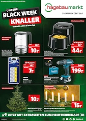 Aktueller Hagebaumarkt Baumarkt Prospekt in Hauzenberg und Umgebung, "UNSERE BLACK WEEK KNALLER" mit 10 Seiten, 23.11.2024 - 30.11.2024