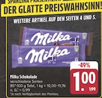 Schokolade Angebote von Milka bei EDEKA Weiden für 1,00 €